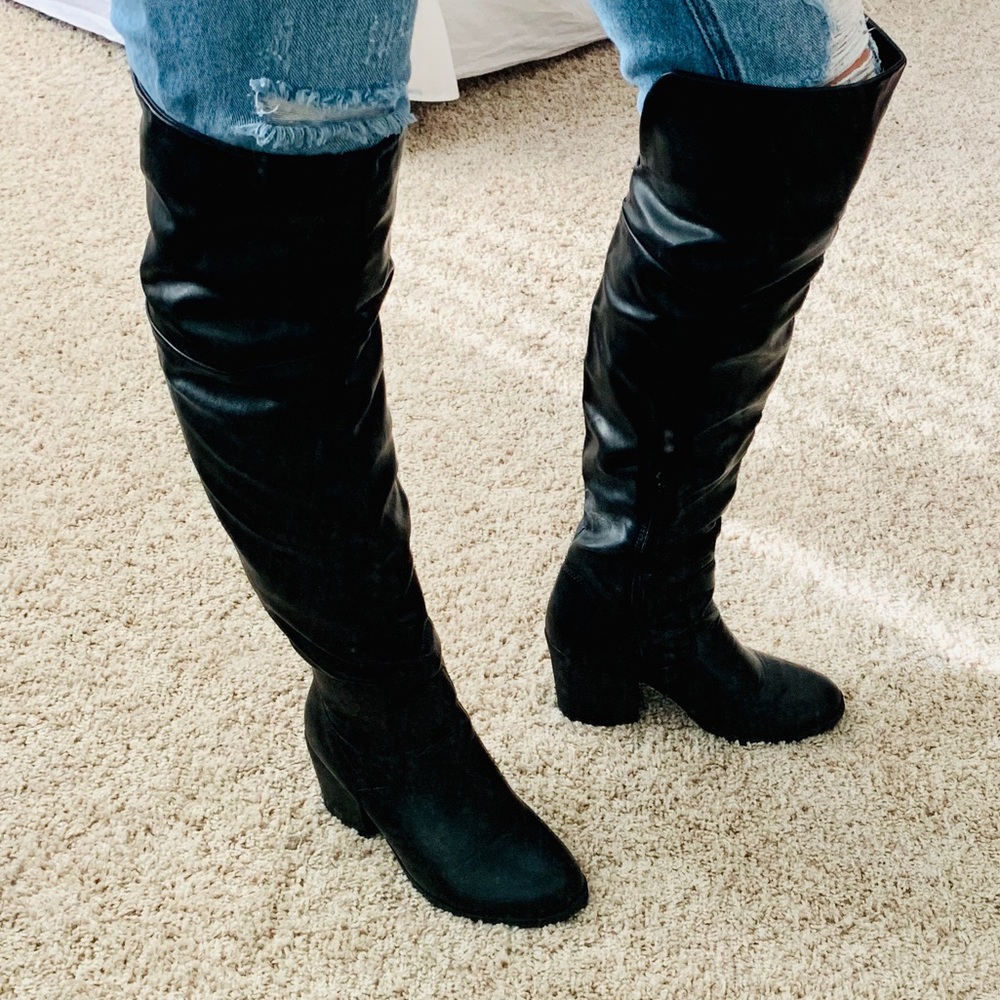 Thigh high boots